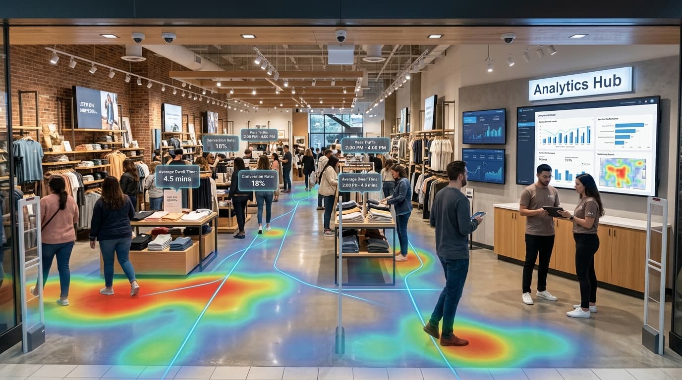 Retail Footfall Analytics for Data-Driven Retail Decisions