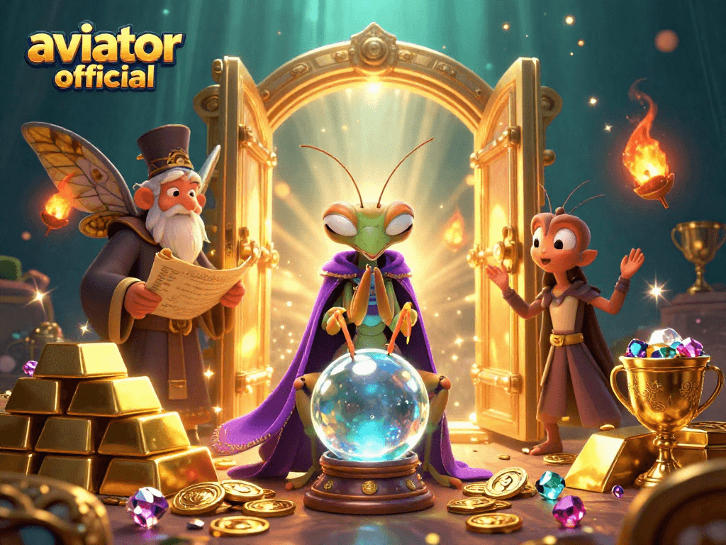 Watch the aviator official luck unfold with this vibrant casino-themed illustration.