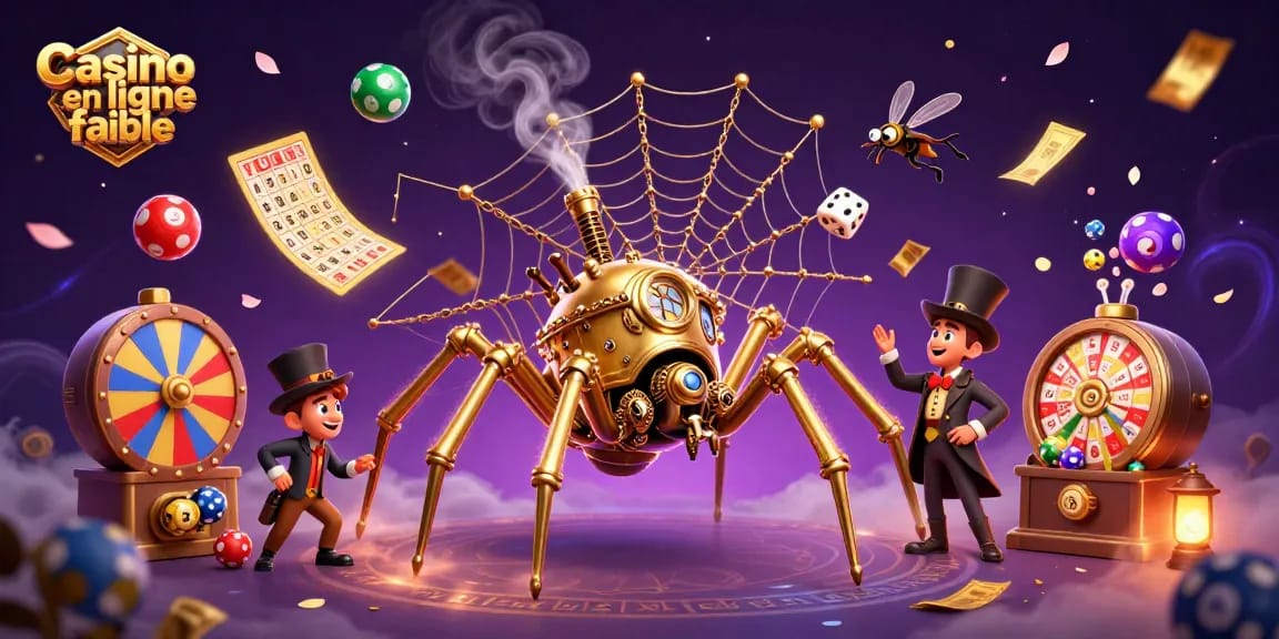 Experience the thrill with Casino en ligne fiable in this vibrant, engaging 3D illustration.