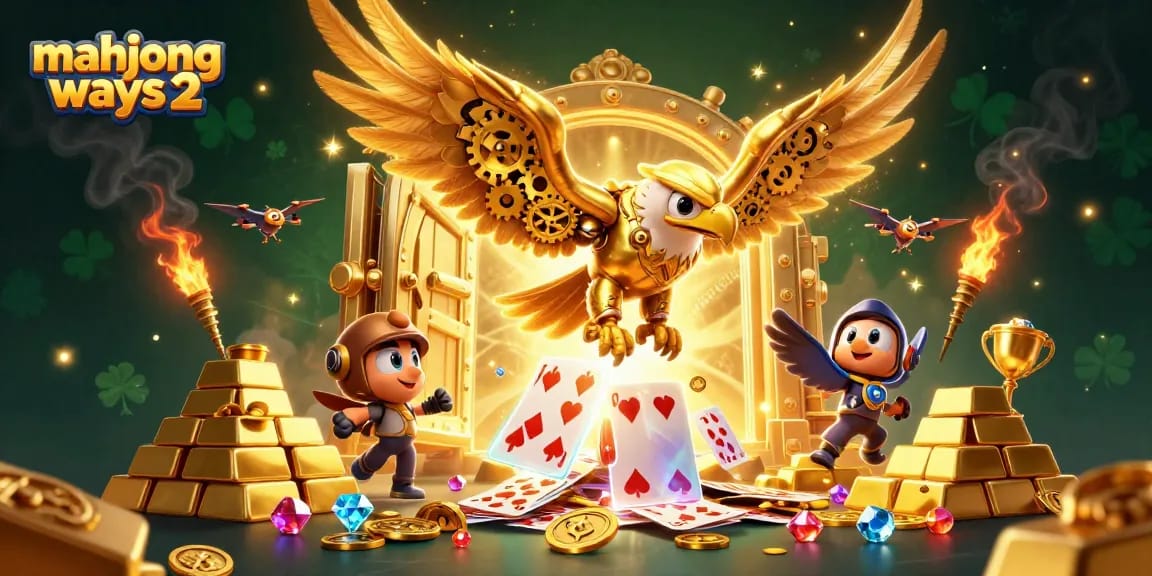 Engage in mahjong ways 2 with thrilling visuals of gold, luck, and immersive gameplay.
