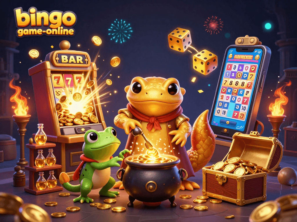 Engage in jackpot excitement with bingo-game-online by winning massive prizes in an illustrated fantasy world.