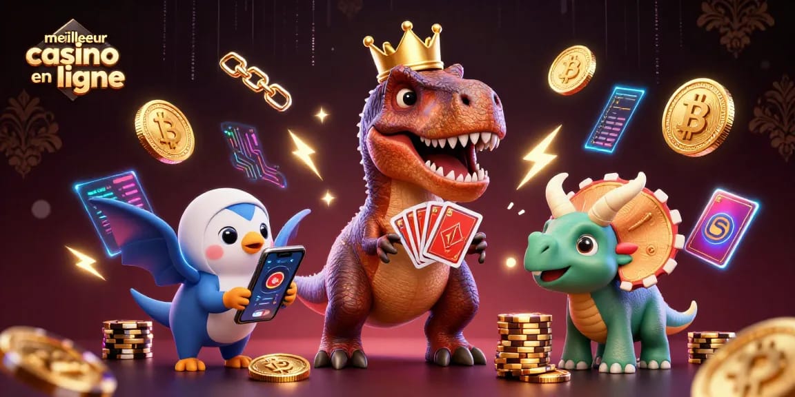Vivez le meilleur casino en ligne avec des animations de jeux captivantes et des héros amusants.