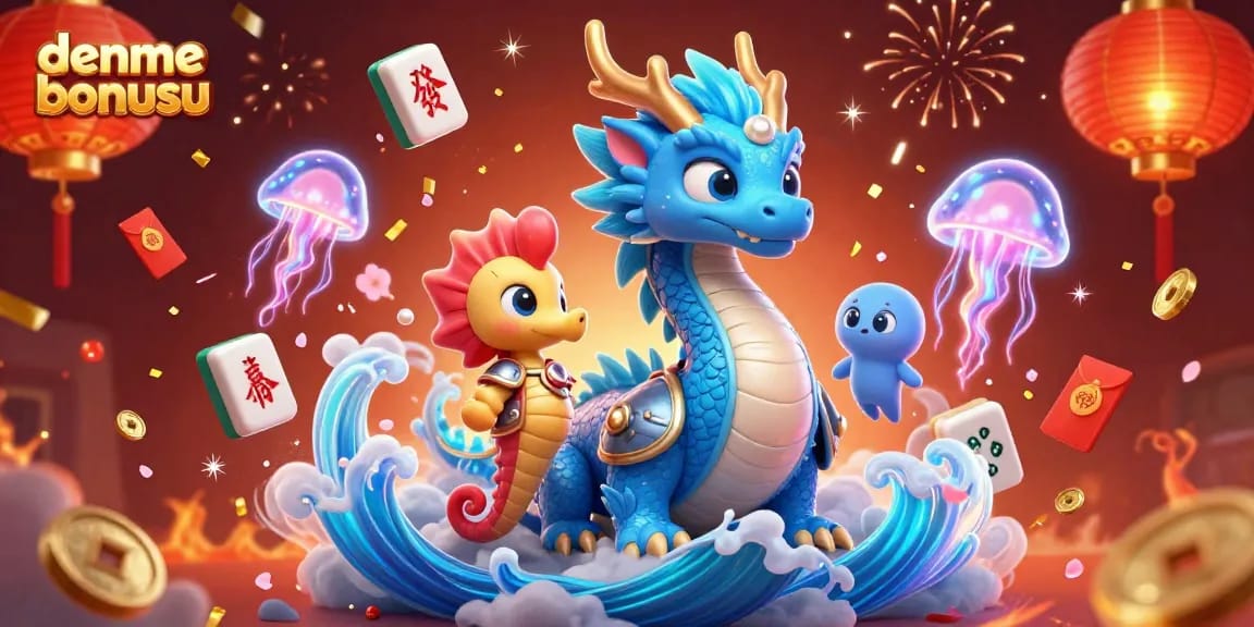 Experience thrilling deneme bonusu adventures with vibrant casino-themed characters and magical elements.