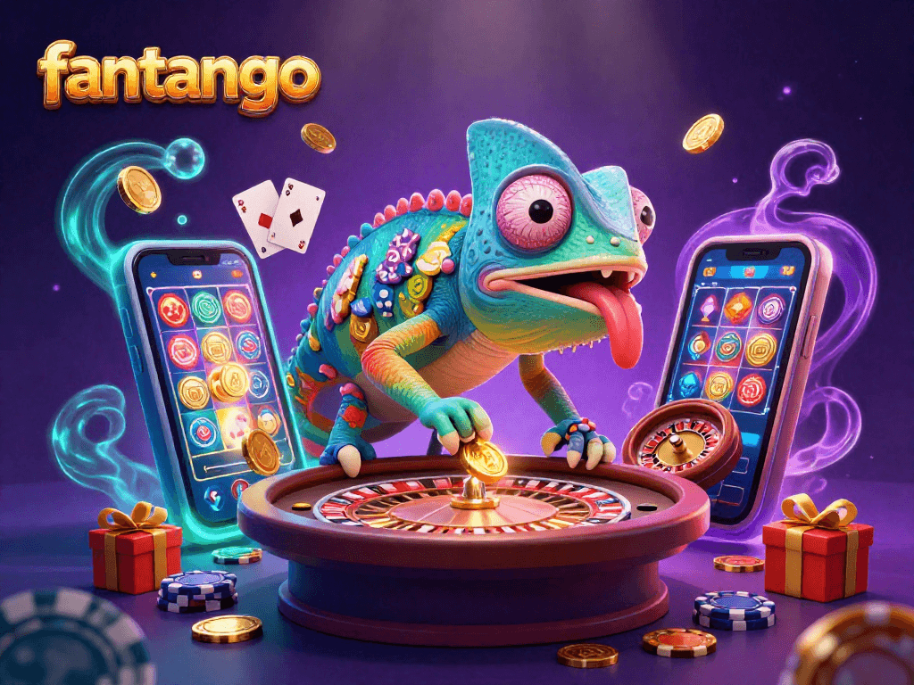Engage with fantango as the colorful chameleon casino owner entertains players with dynamic games.