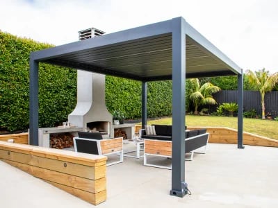 Wetterfeste Aluminium Pergola mit modernem Design
