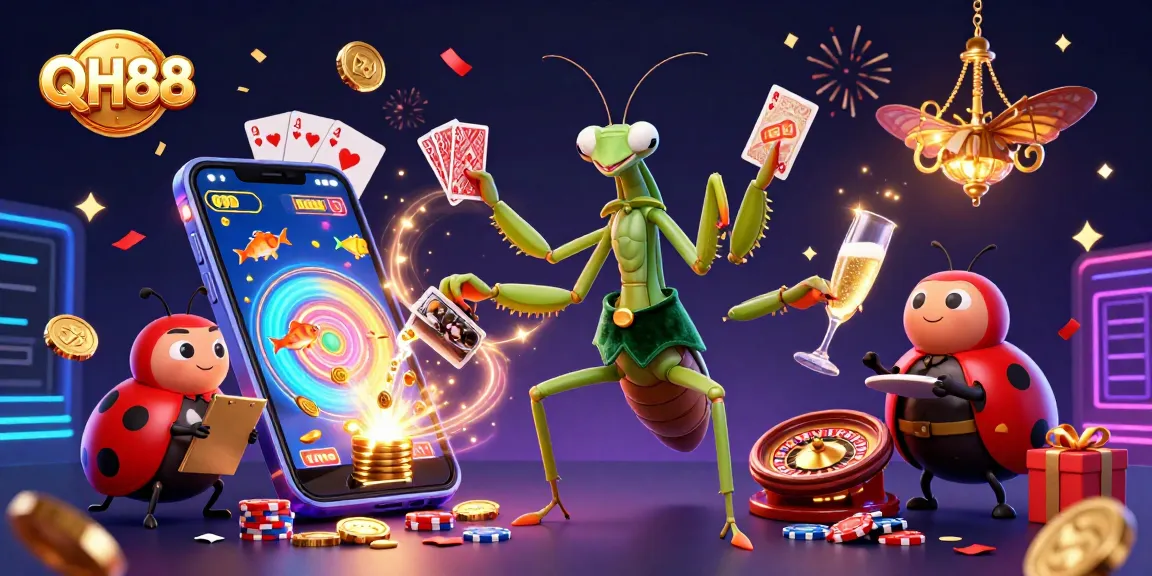 Experience the thrill of gambling with QH88 where vibrant slots and underwater adventures meet excitement.