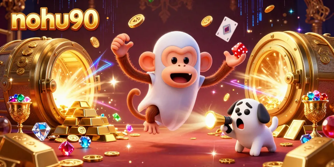 Experience the thrill of nohu90 with an energetic casino scene featuring dynamic action and unexpected surprises.