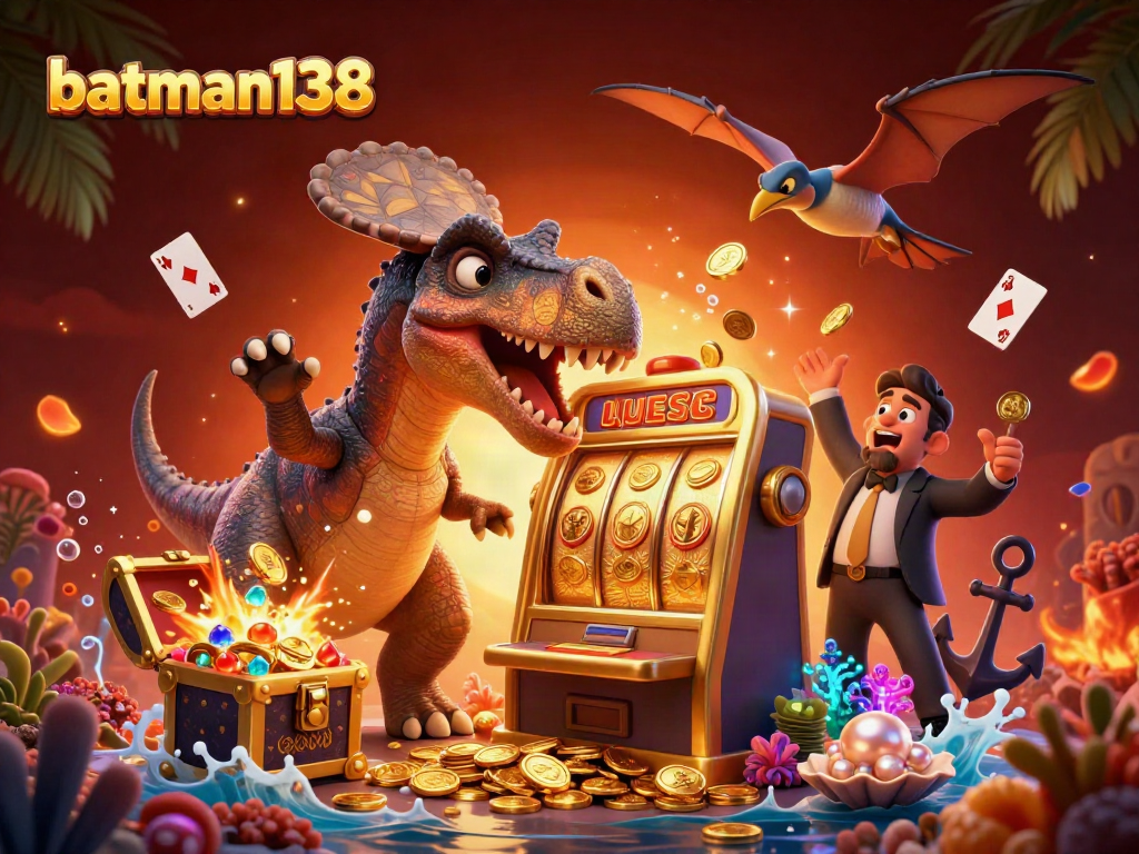 Participate in exciting gaming at batman138 as a pachycephalosaurus wins jackpot coins!
