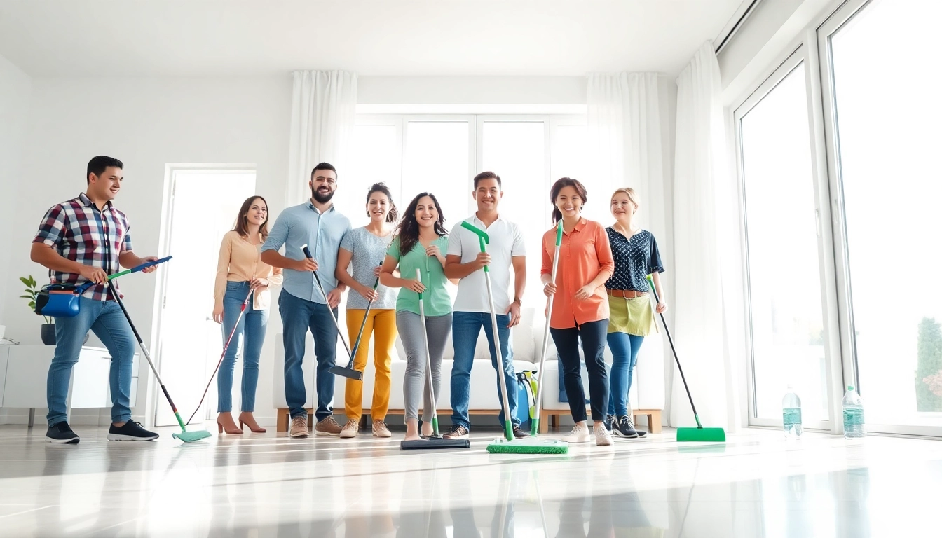 Efficient and detailed bond cleaning Logan service with a professional team at work in a sparkling home.