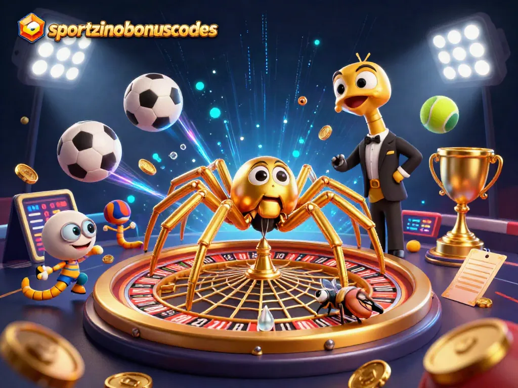 Engage with sportzinobonuscodes by betting in a dynamic casino scene with vibrant sports elements.