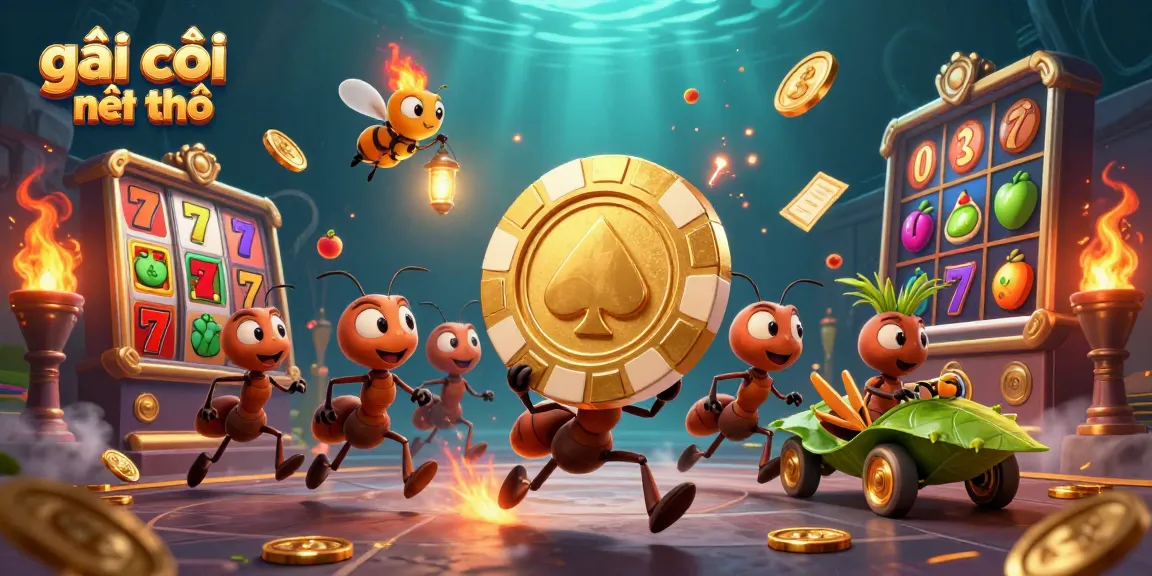Engage in exciting adventures with gái gọi cần thơ as animated ants execute a grand casino heist.