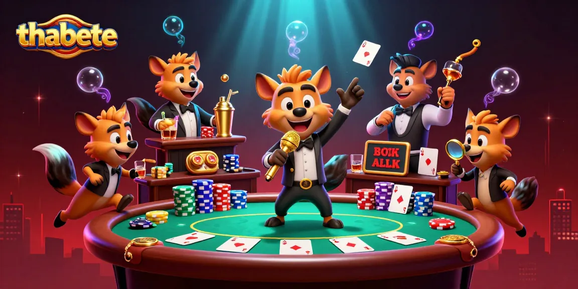 Experience the entertaining thabete comedy casino club scene with hyenas in action.