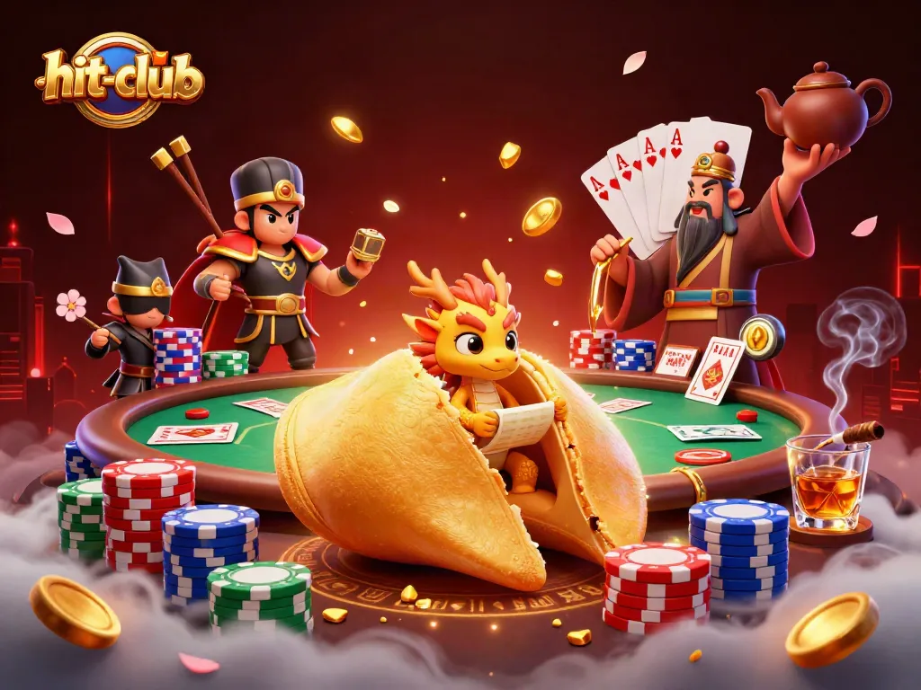 Engage with the hit-club's energetic atmosphere through a vibrant 3D casino illustration full of action and excitement.