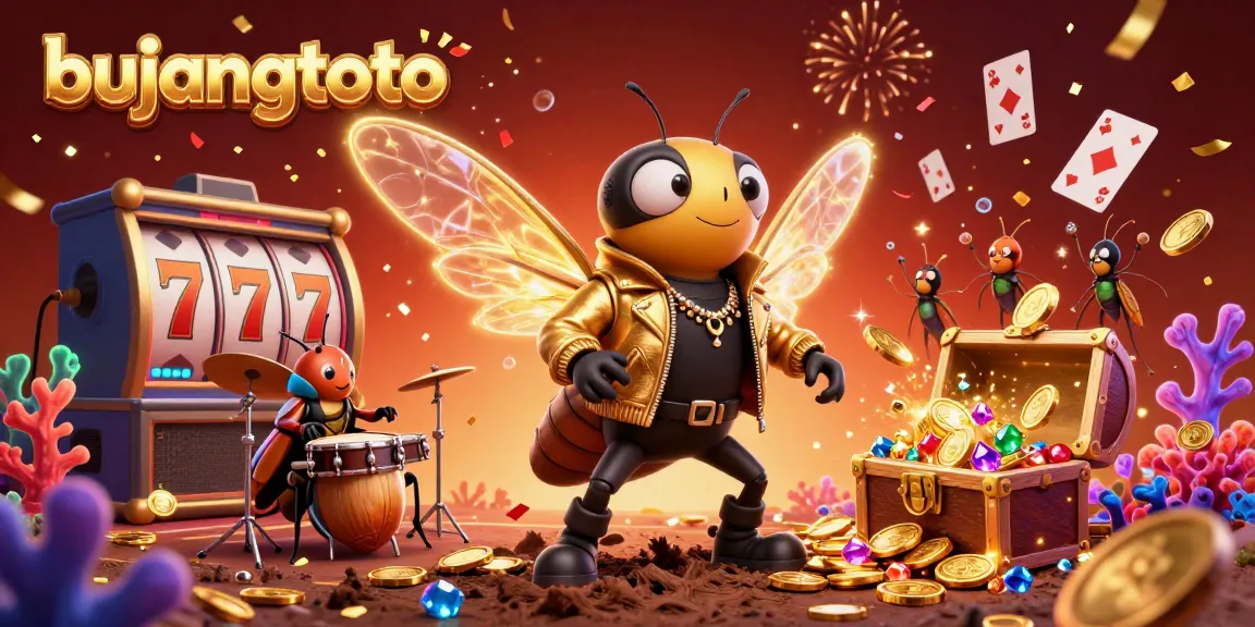 Engage with the vibrant bujangtoto casino scene showcasing electric characters and dynamic slot elements.