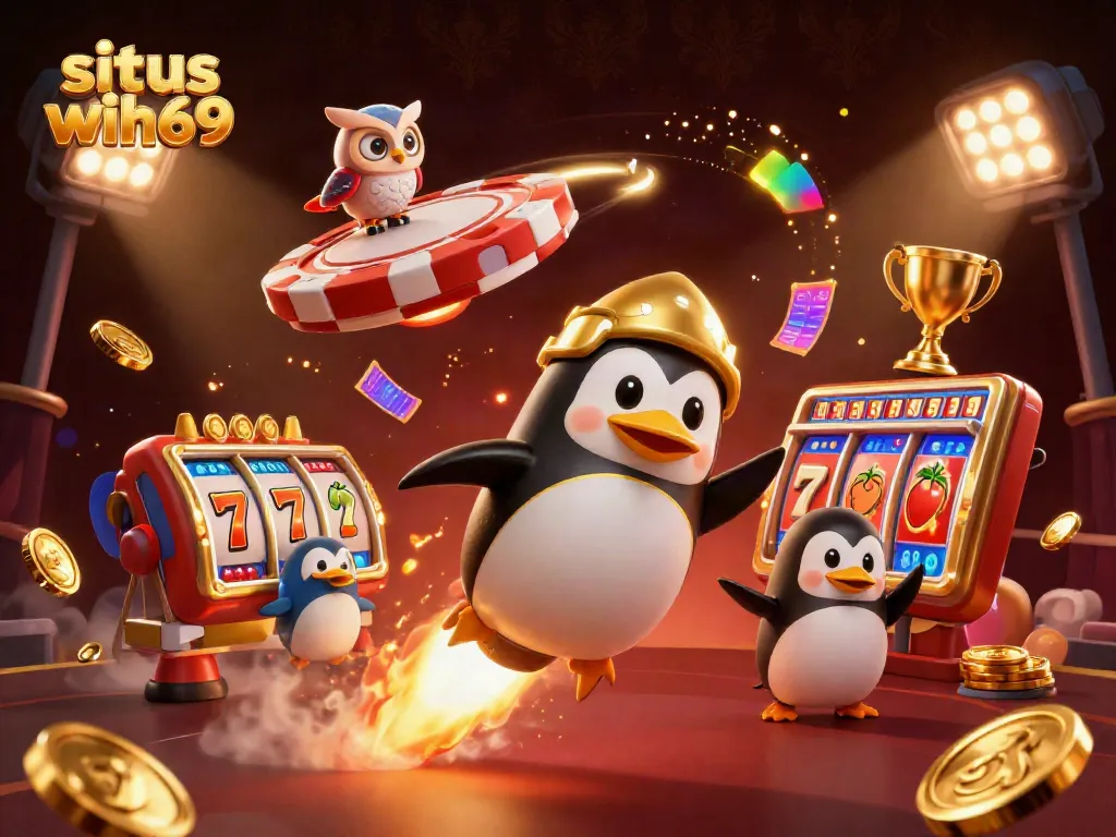 Situs wih69 menawarkan pengalaman judi terbaik dengan gambar dinamis dan slot menarik di latar belakang
