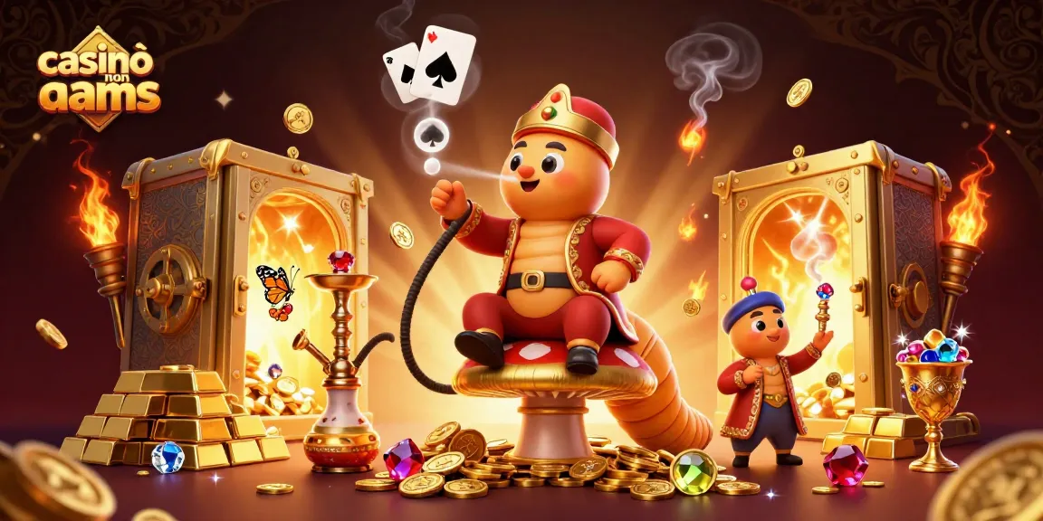 Gioca nei casinò non AAMS con un'atmosfera magica e avventura garantita tra ricchezze e simboli di poker.