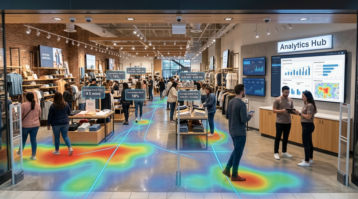 Retail Footfall Analytics for Data-Driven Retail Decisions