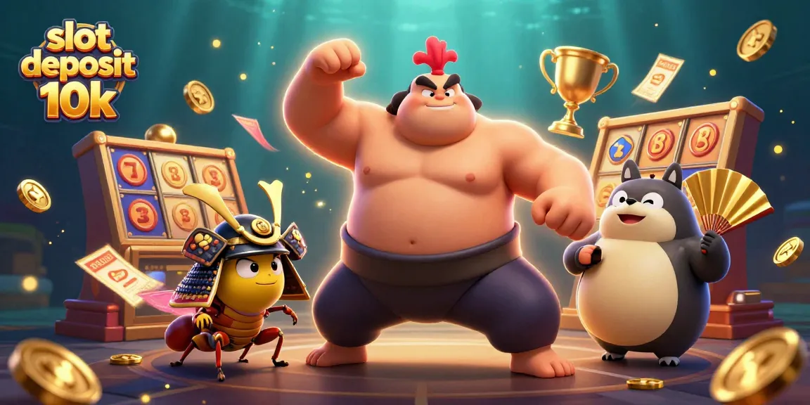 Experience exciting wins with slot deposit 10k visuals featuring dynamic casino elements.