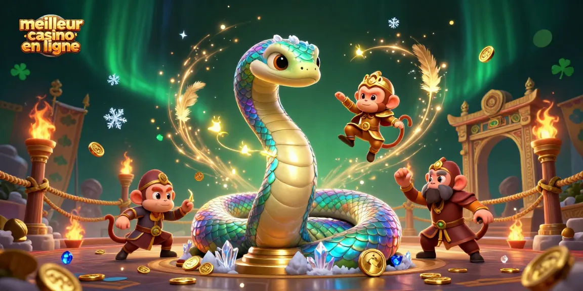 Révélez les secrets du meilleur casino en ligne avec cette illustration colorée et dynamique.
