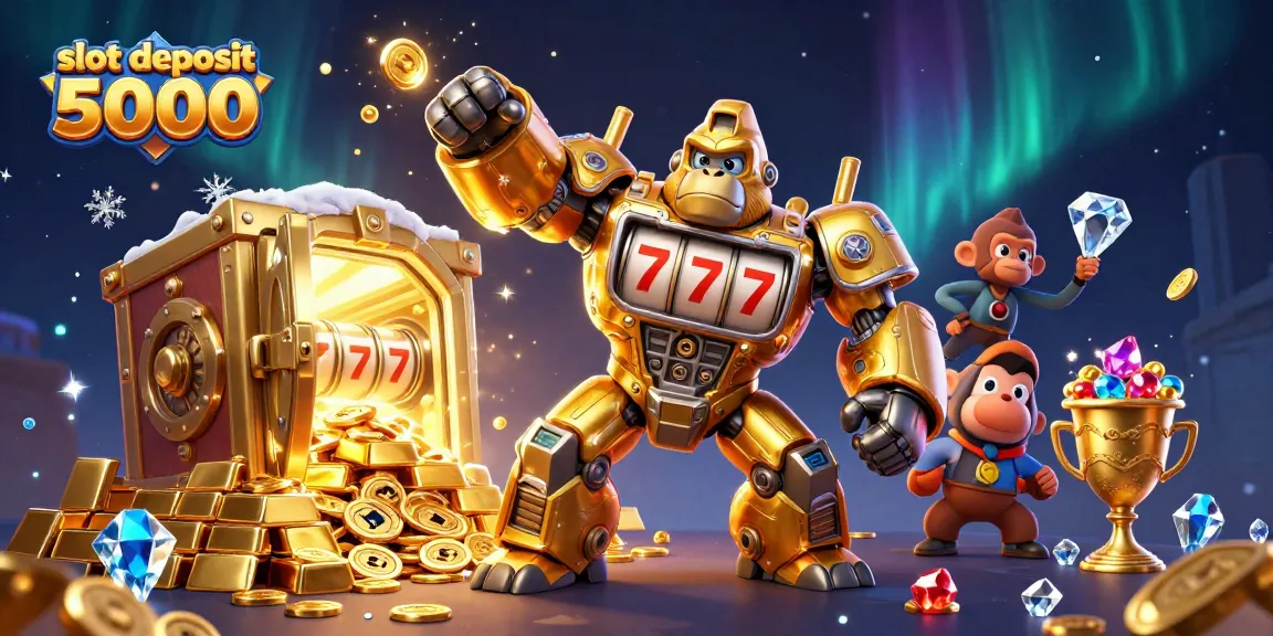 Experience thrilling wins with slot deposit 5000 as jackpot scenes burst with gold!