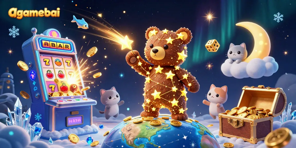 Play exciting games at agamebai with vibrant symbols and a thrilling slot machine explosion.