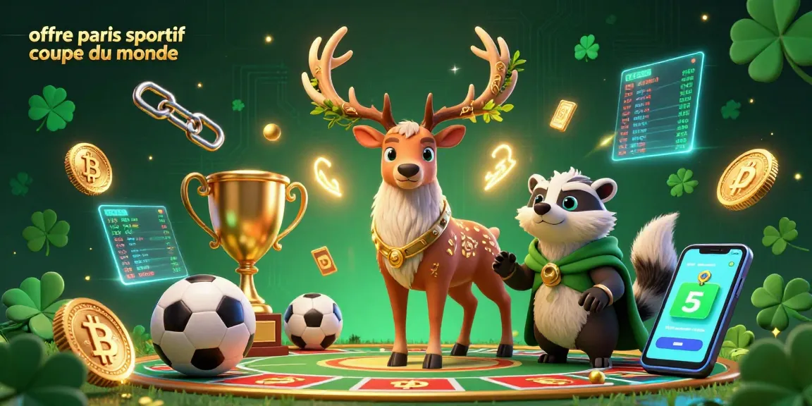 Plongez dans l'offre paris sportif coupe du monde avec ce visuel captivant et dynamique des paris sportifs.