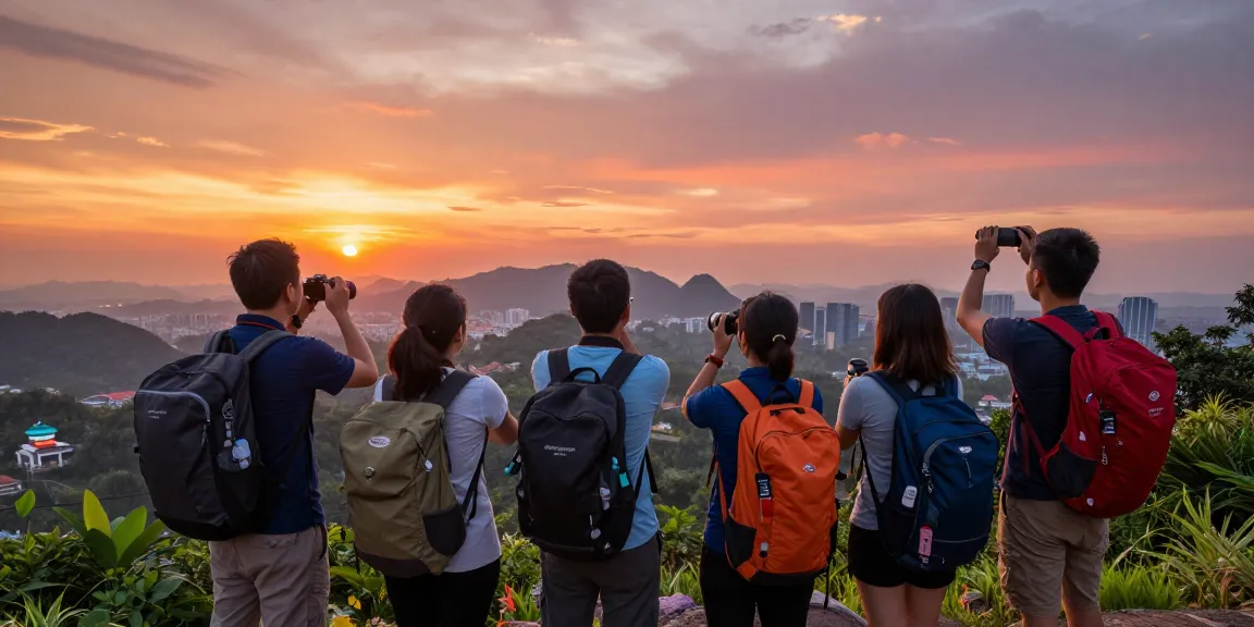 Travelers experiencing unforgettable moments with NAGA2000 during a scenic sunset journey.