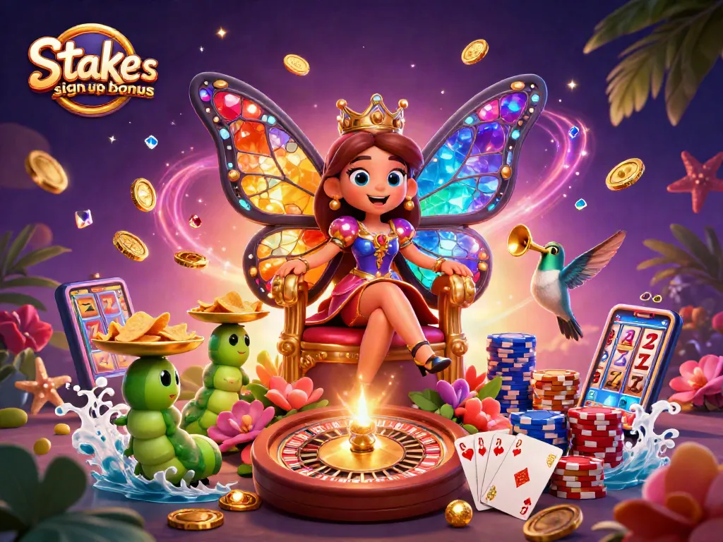 Maximize your winnings with the stake.us sign up bonus and enchanting casino layers.