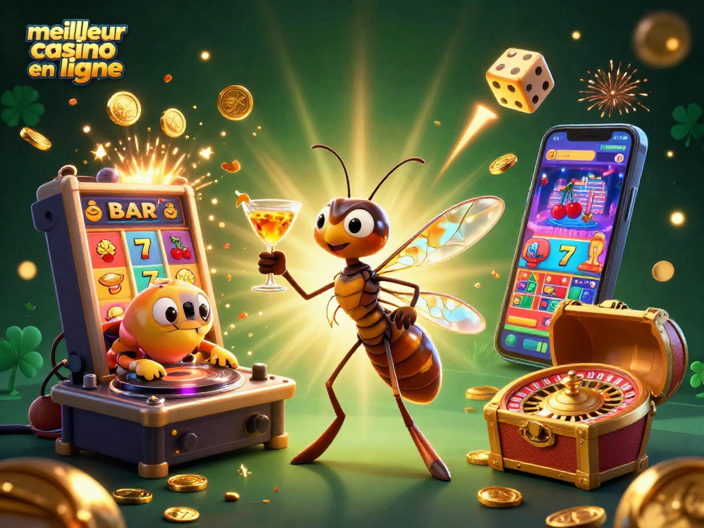 Joue au meilleur casino en ligne avec un dragon mascotte et un DJ trilobite au cœur de l'action.