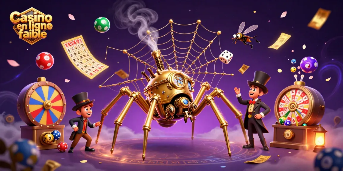 Experience the thrill with Casino en ligne fiable in this vibrant, engaging 3D illustration.
