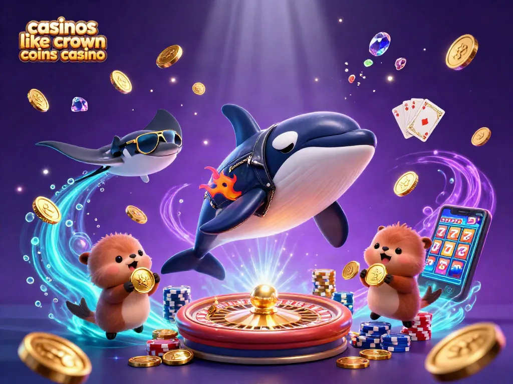 Experience thrilling gameplay at casinos like crown coins casino featuring exciting characters and rich casino elements.