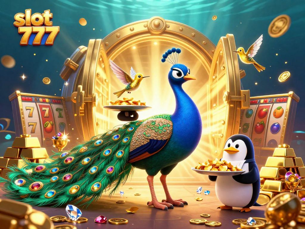 Spin the reels and immerse in a dazzling atmosphere with slot 777 and captivating casino elements.