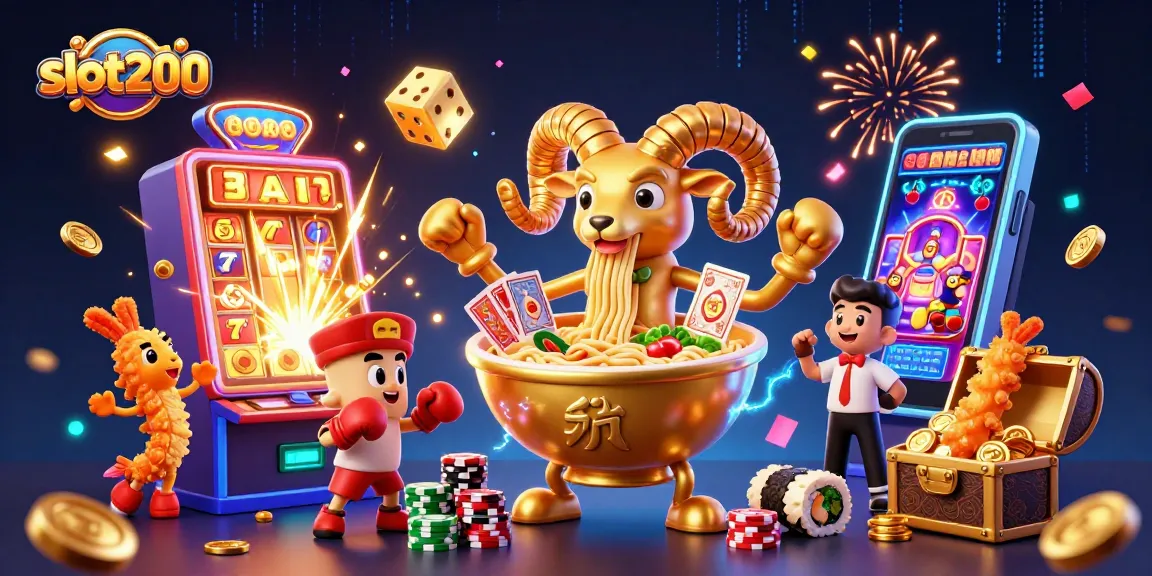 Menangkan permainan slot200 dengan berbagai karakter menarik dan elemen kasino yang meriah.