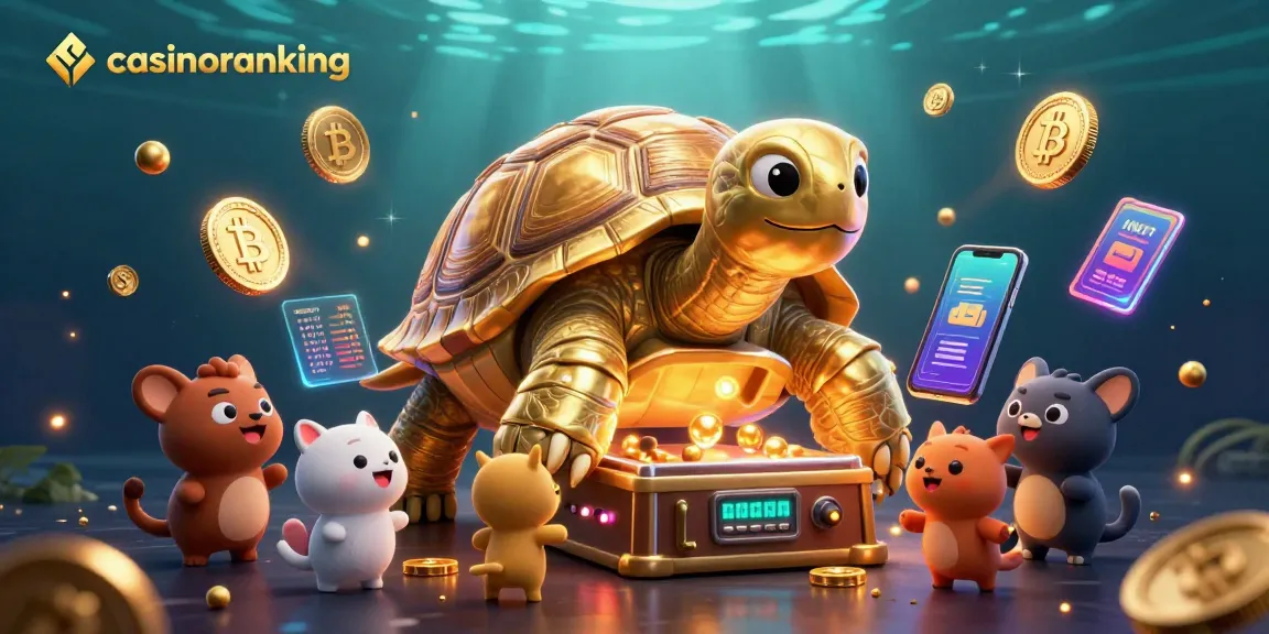 Play exciting casino games with casinoranking as a colossal tortoise pinball machine captures thrills.