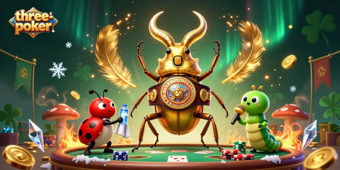 Experience three-card-poker action with vibrant characters and dynamic casino elements.
