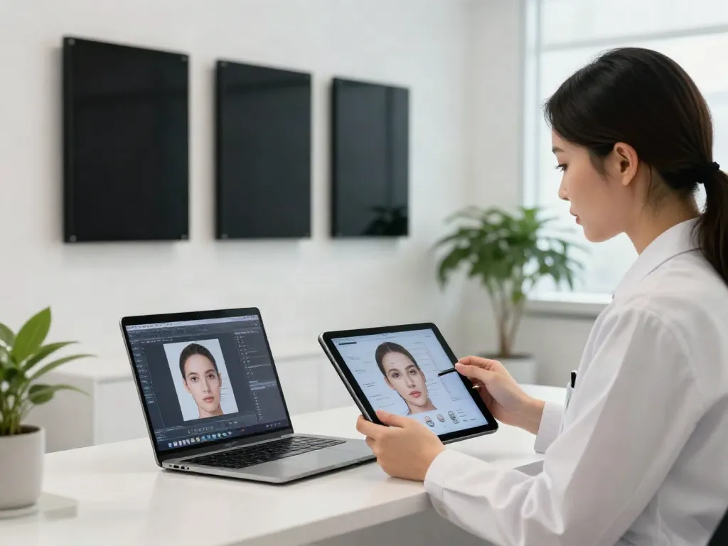 Exploring alternatives to QOVES with expert beauty analysis in a modern studio.
