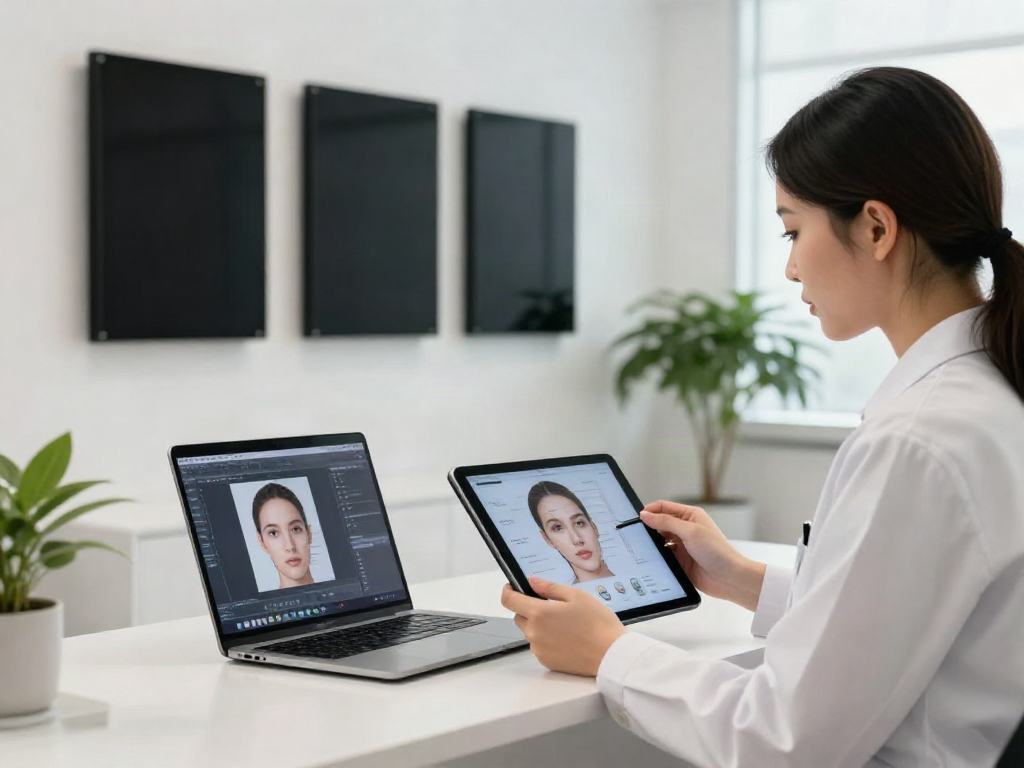 Exploring alternatives to QOVES with expert beauty analysis in a modern studio.