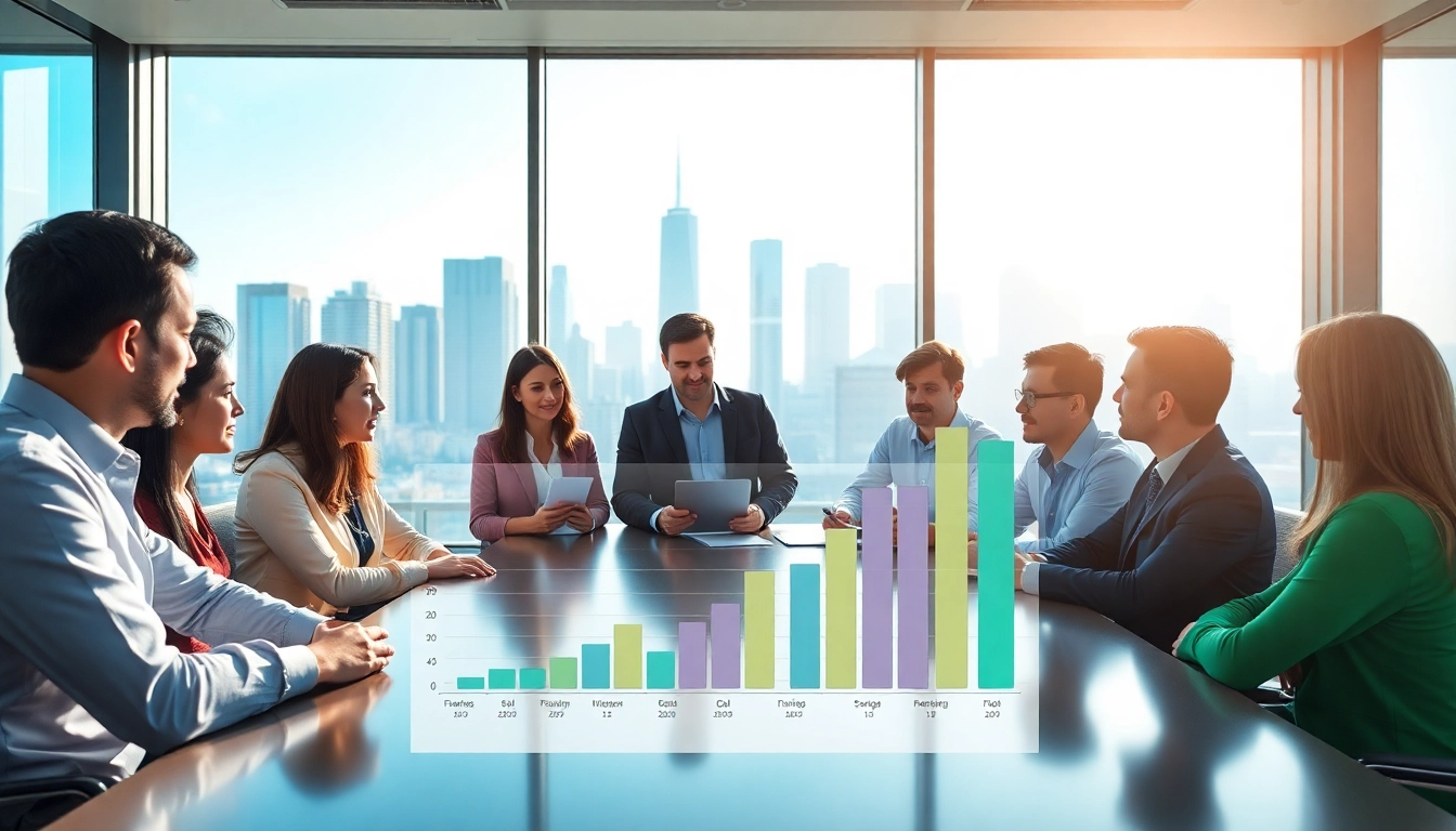 Alternatives to merchant cash advance showcased in a business meeting with professionals analyzing financial options.