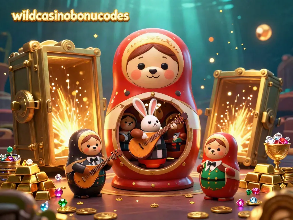 Win big with wildcasinobonuscodes featuring colorful casino elements and characters for a vibrant gambling experience.