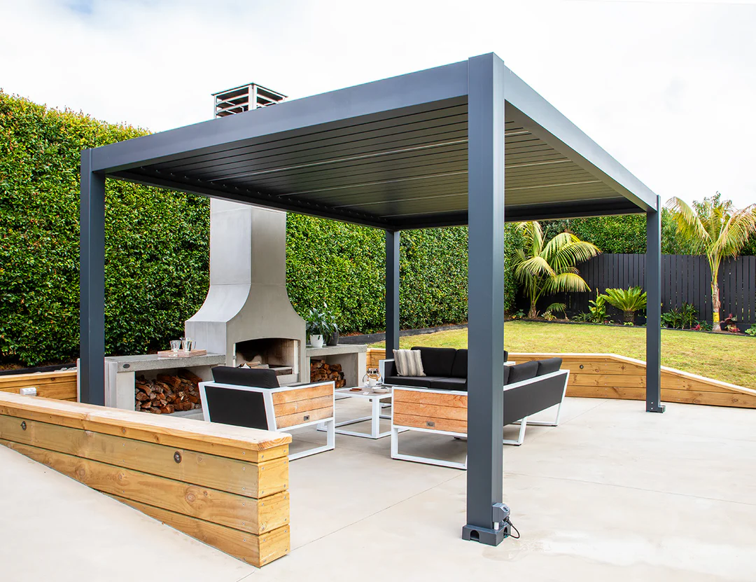 Wetterfeste Aluminium Pergola mit modernem Design