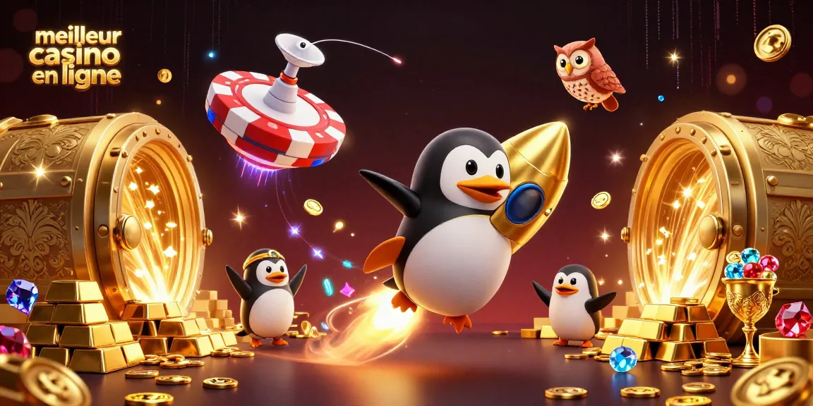 Découvrez le meilleur casino en ligne avec un pingouin en or et un vaisseau spatial inspiré du poker.