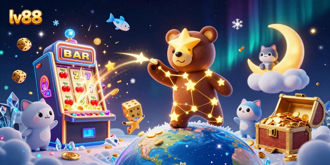 Play exciting games at lv88 with vibrant casino elements and charming characters.