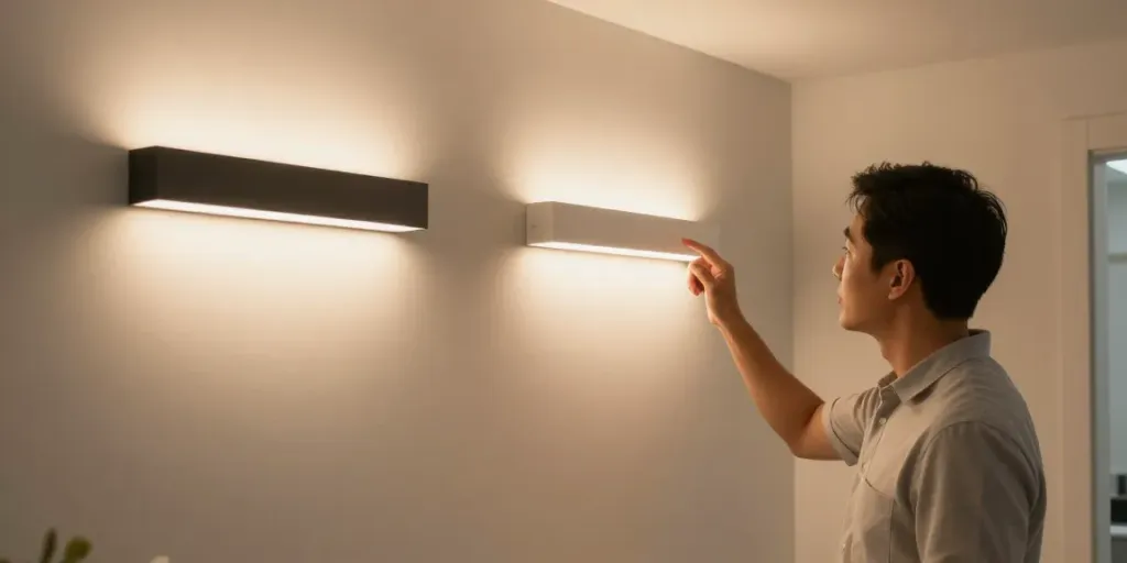 Aplica LED baie moderne, soluții de iluminat profesionale pentru servicii locale.