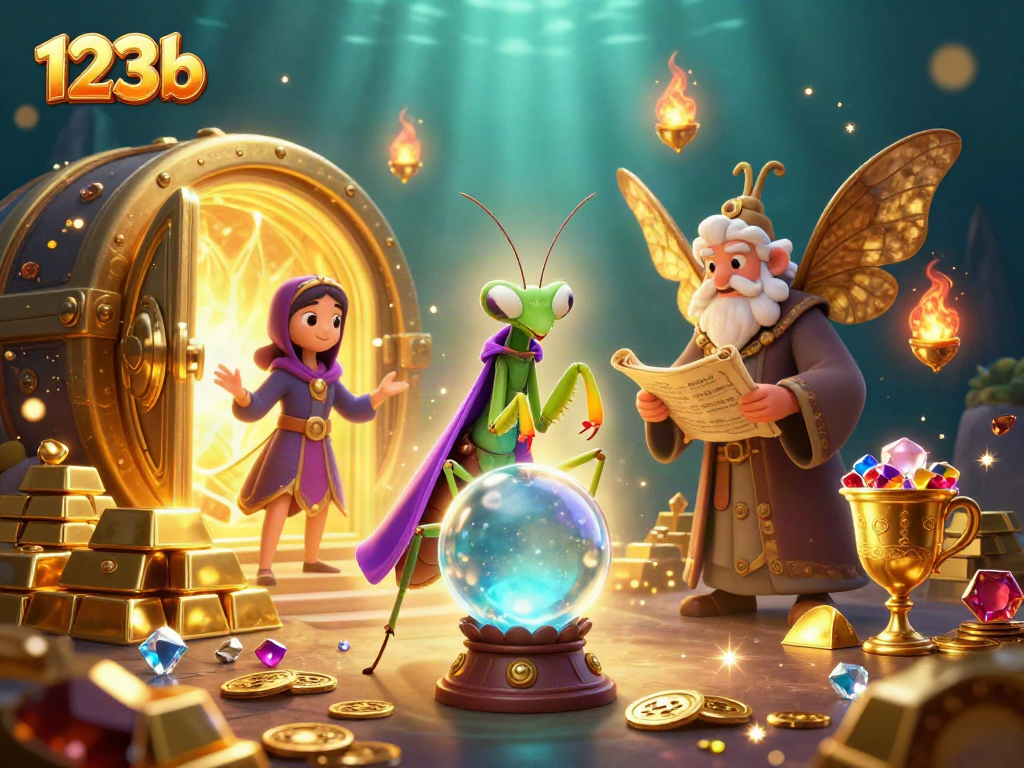 Engage in thrilling casino adventures at 123b with charismatic characters and golden treasures.