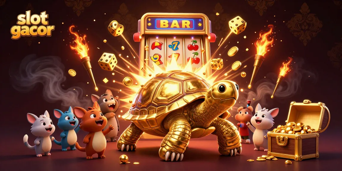 Play exciting slot gacor games and experience jackpot thrills with vibrant symbols and casino elements.