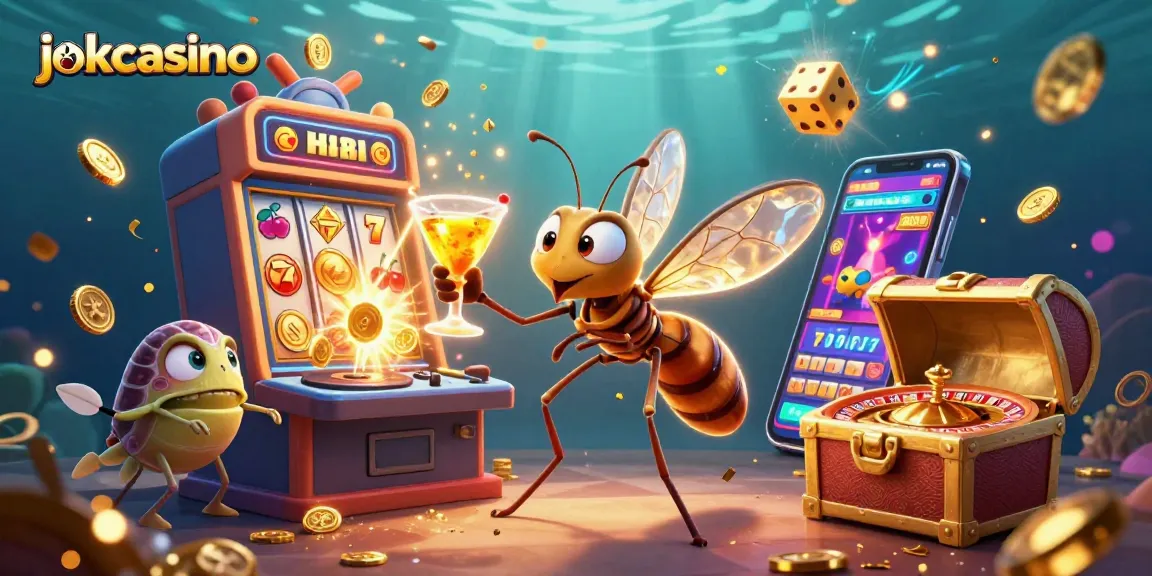 Experience exciting gameplay at jokacasino with a thrilling jackpot scene featuring vibrant casino elements.