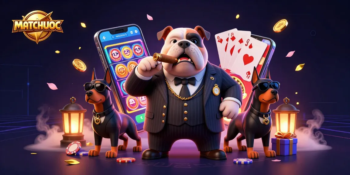 Experience vibrant casino action with matchuoc featuring a mafia bulldog and games galore!