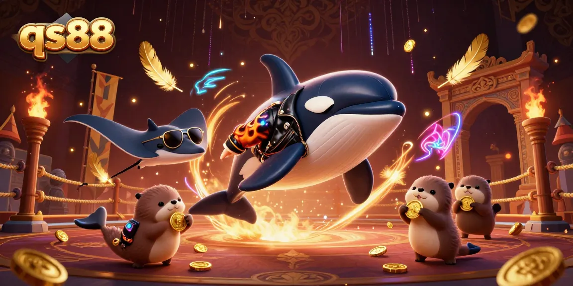 Experience thrilling gameplay at qs88 with vibrant sea creatures and exciting casino elements